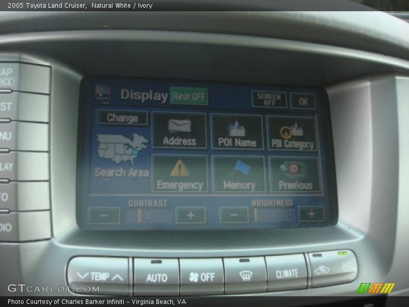 Natural White / Ivory 2005 Toyota Land Cruiser