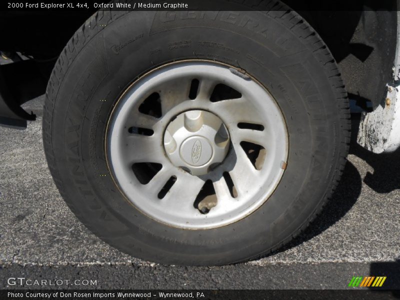  2000 Explorer XL 4x4 Wheel