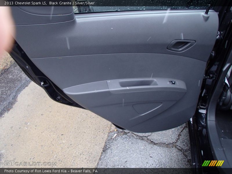 Black Granite / Silver/Silver 2013 Chevrolet Spark LS