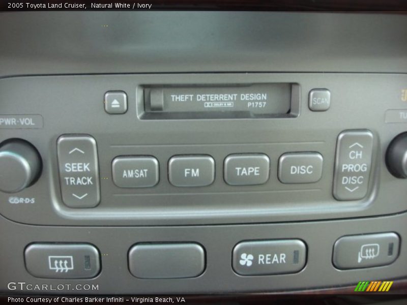 Controls of 2005 Land Cruiser 