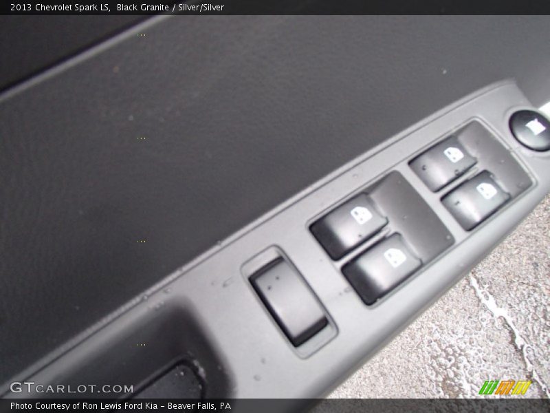 Black Granite / Silver/Silver 2013 Chevrolet Spark LS