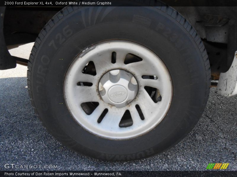  2000 Explorer XL 4x4 Wheel