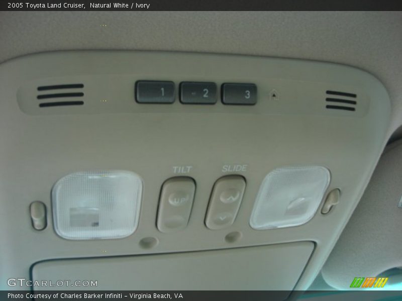 Controls of 2005 Land Cruiser 