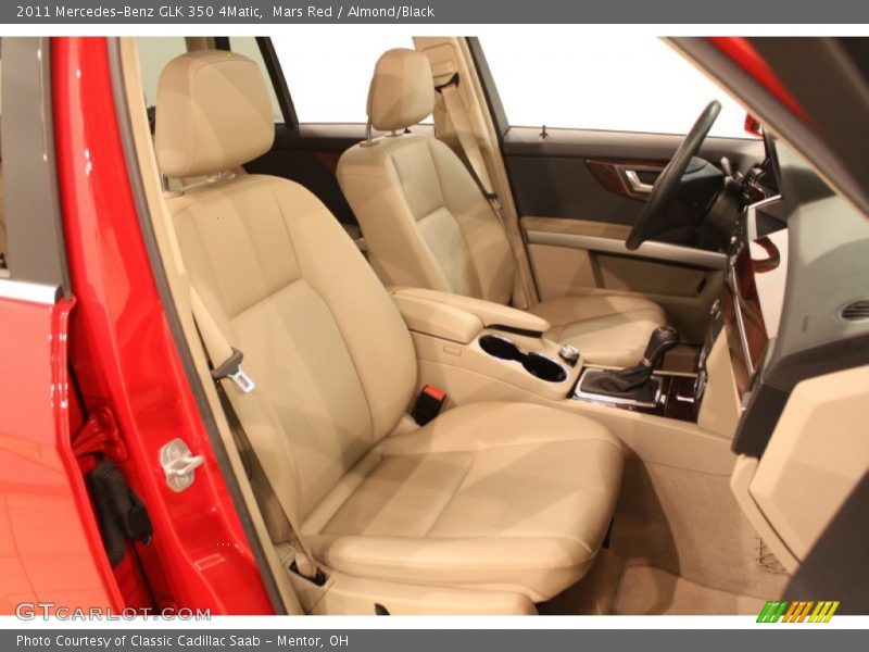 Front Seat of 2011 GLK 350 4Matic