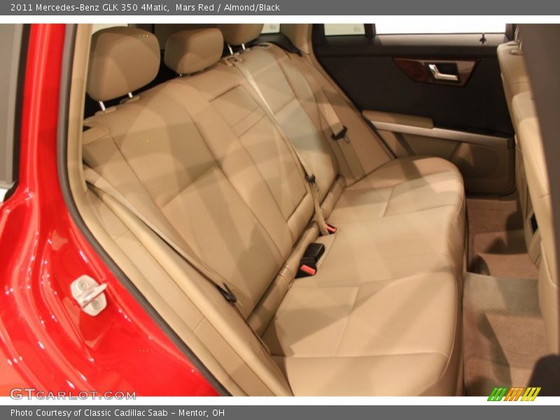 Rear Seat of 2011 GLK 350 4Matic