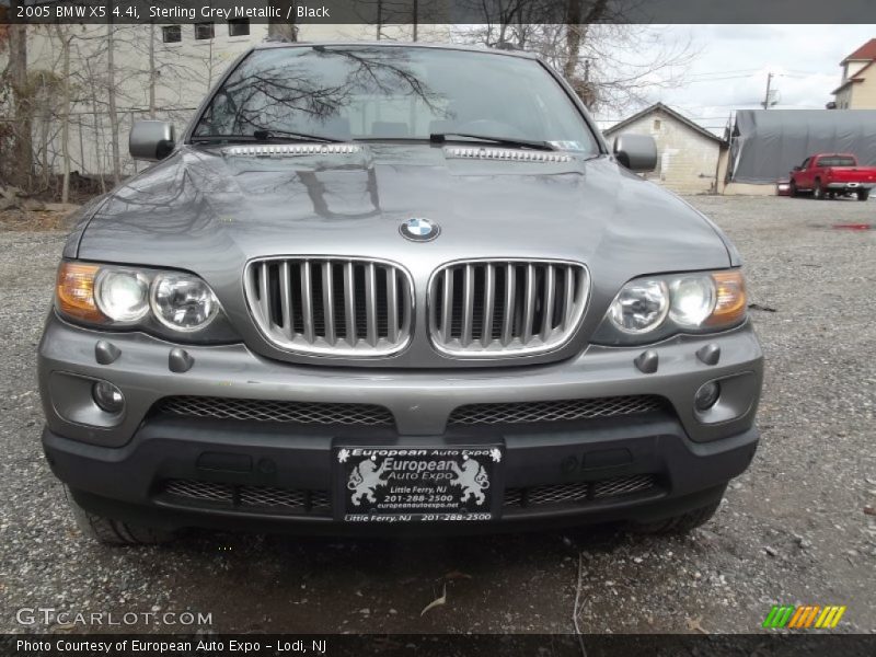 Sterling Grey Metallic / Black 2005 BMW X5 4.4i