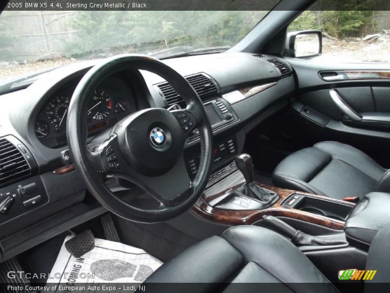 Sterling Grey Metallic / Black 2005 BMW X5 4.4i