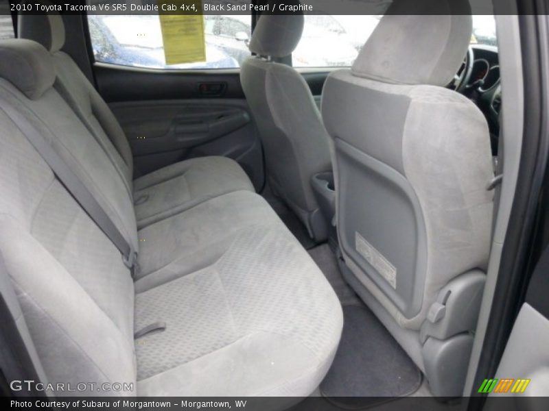 Black Sand Pearl / Graphite 2010 Toyota Tacoma V6 SR5 Double Cab 4x4