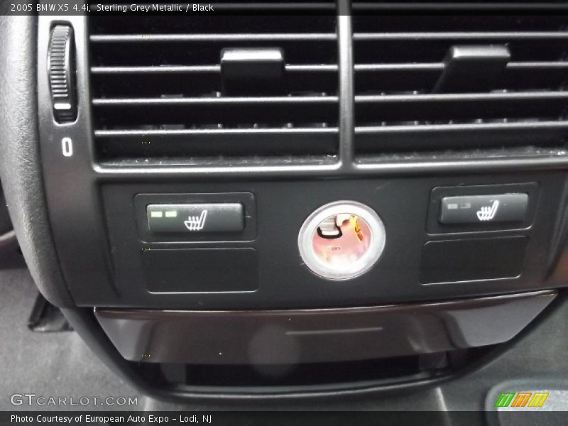 Sterling Grey Metallic / Black 2005 BMW X5 4.4i
