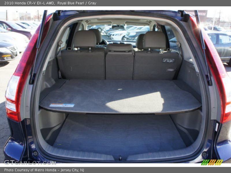 Royal Blue Pearl / Gray 2010 Honda CR-V EX-L AWD