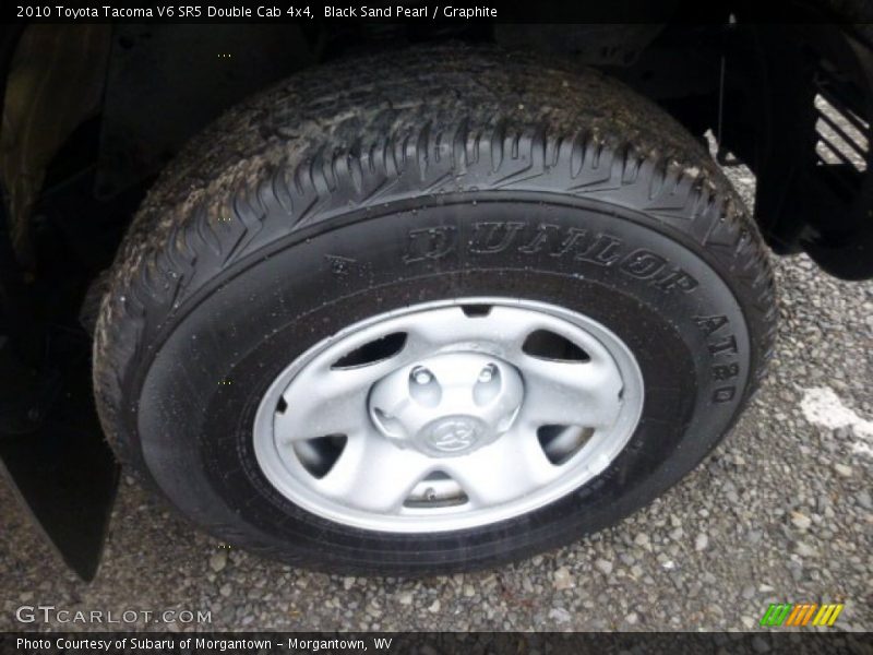 Black Sand Pearl / Graphite 2010 Toyota Tacoma V6 SR5 Double Cab 4x4