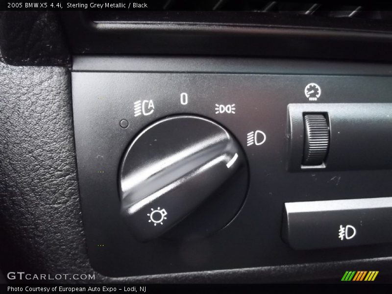 Sterling Grey Metallic / Black 2005 BMW X5 4.4i