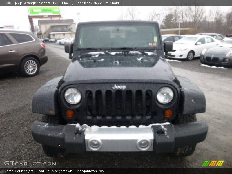 Black / Dark Khaki/Medium Khaki 2008 Jeep Wrangler Sahara 4x4