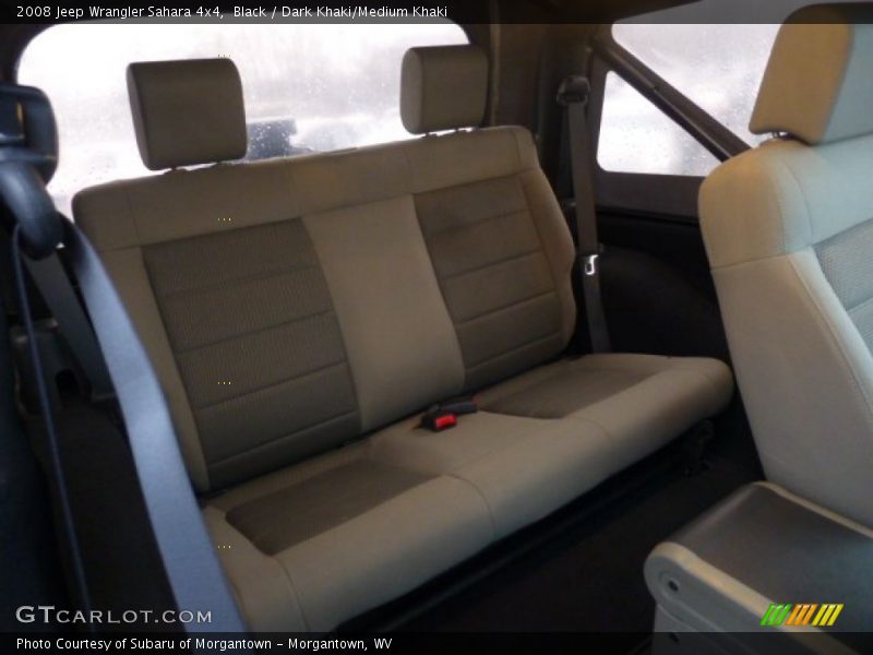Black / Dark Khaki/Medium Khaki 2008 Jeep Wrangler Sahara 4x4