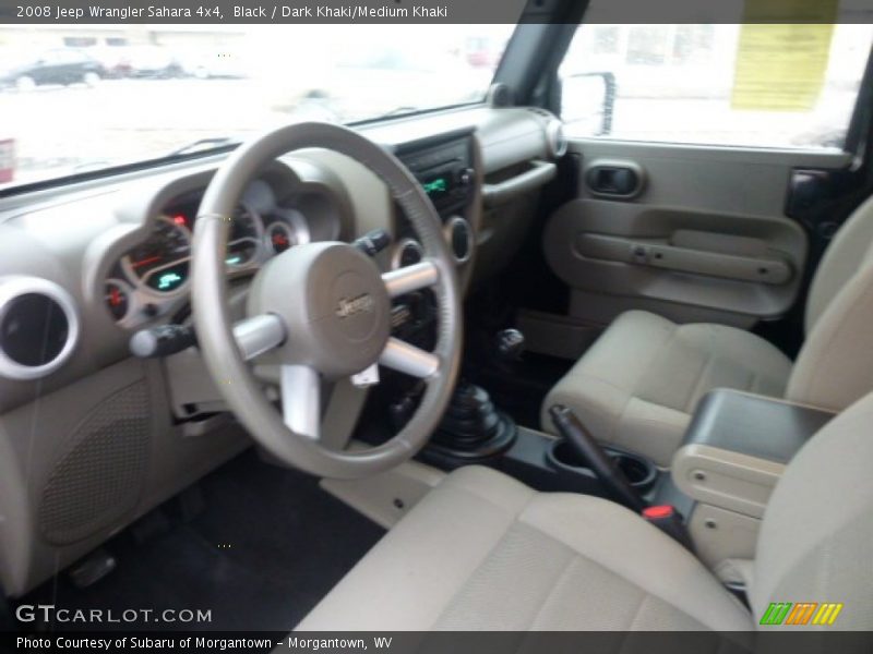 Dark Khaki/Medium Khaki Interior - 2008 Wrangler Sahara 4x4 