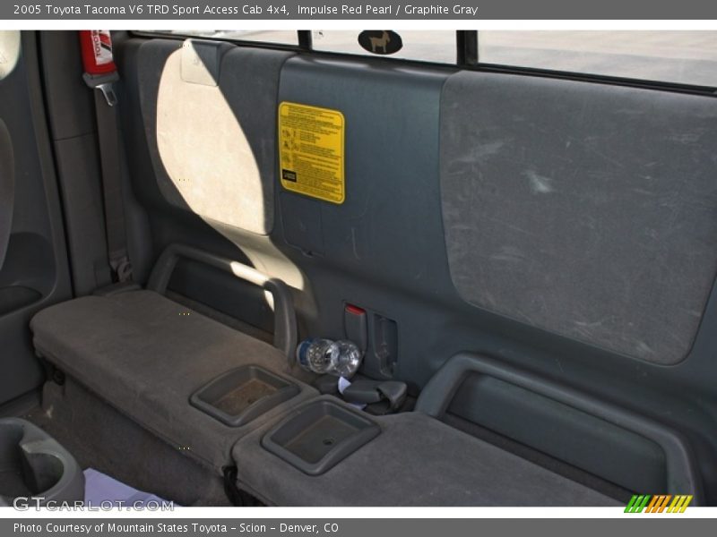 Impulse Red Pearl / Graphite Gray 2005 Toyota Tacoma V6 TRD Sport Access Cab 4x4