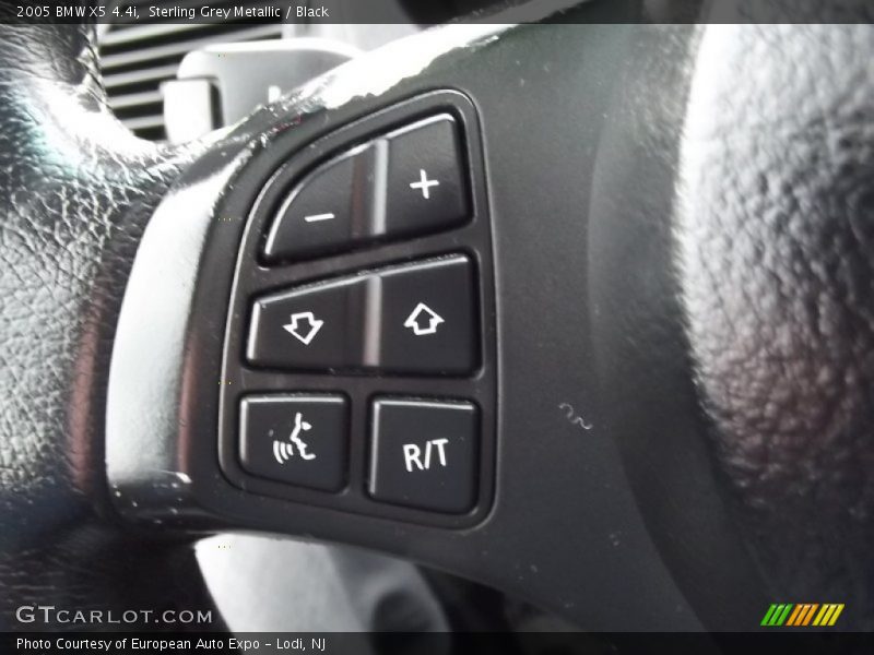 Sterling Grey Metallic / Black 2005 BMW X5 4.4i