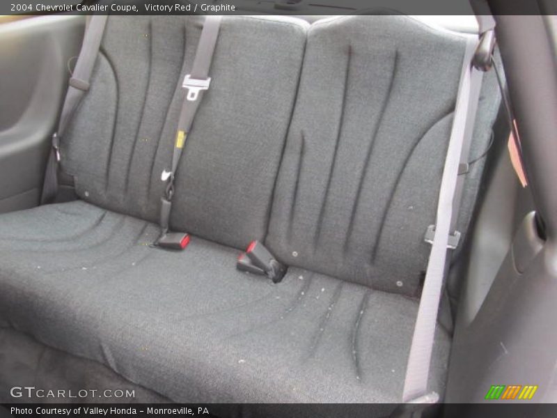 Rear Seat of 2004 Cavalier Coupe