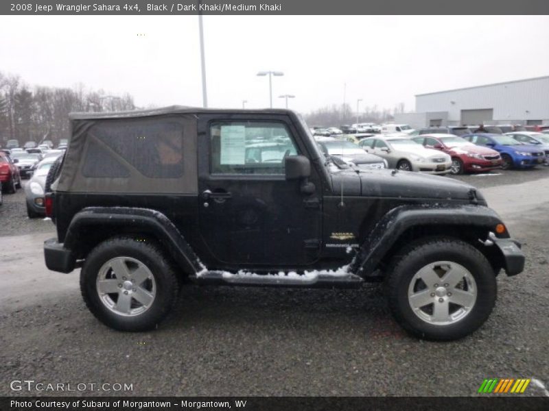 Black / Dark Khaki/Medium Khaki 2008 Jeep Wrangler Sahara 4x4