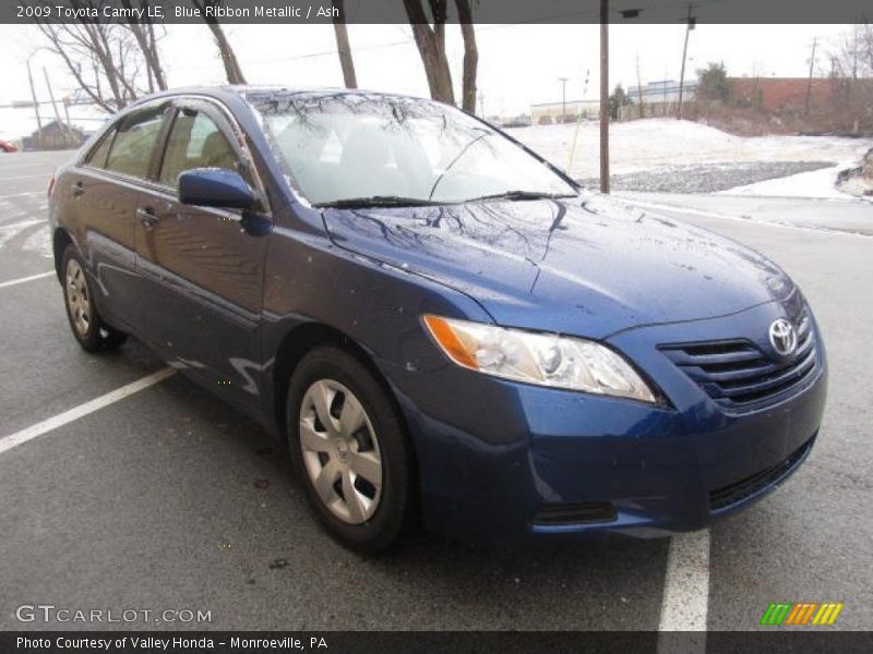 Blue Ribbon Metallic / Ash 2009 Toyota Camry LE