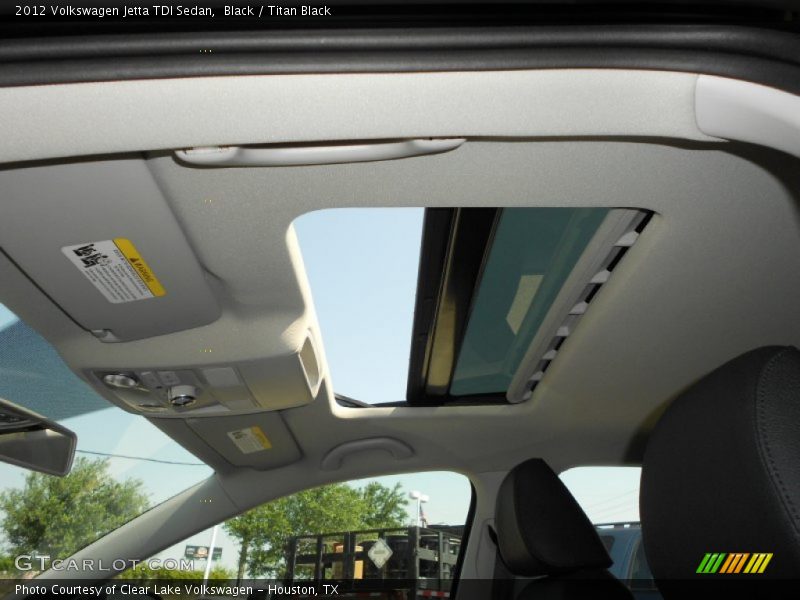 Black / Titan Black 2012 Volkswagen Jetta TDI Sedan
