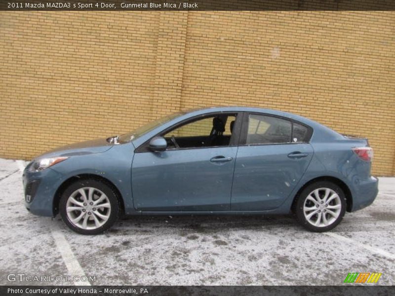 Gunmetal Blue Mica / Black 2011 Mazda MAZDA3 s Sport 4 Door