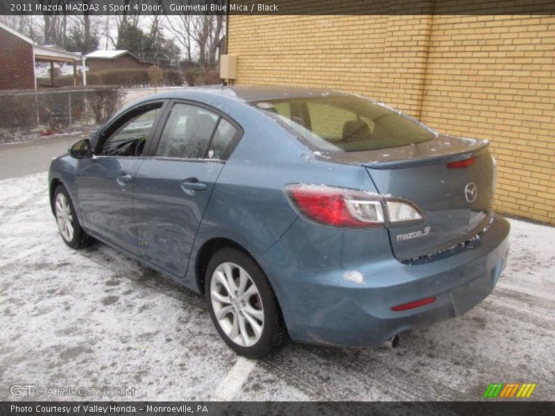 Gunmetal Blue Mica / Black 2011 Mazda MAZDA3 s Sport 4 Door