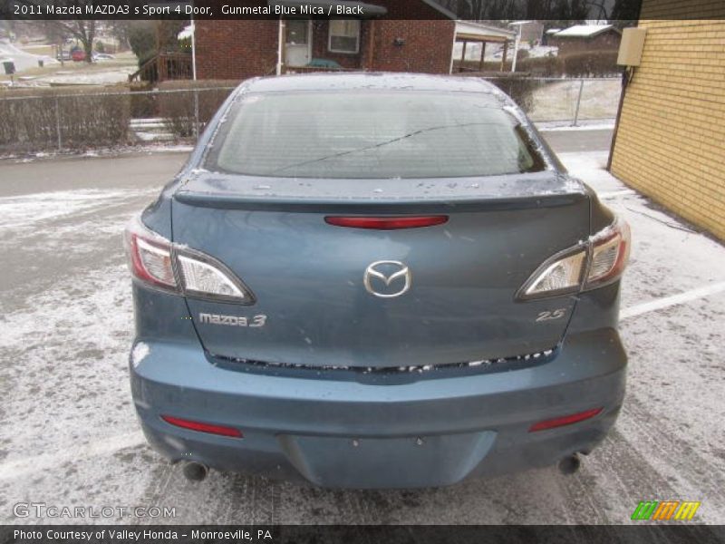 Gunmetal Blue Mica / Black 2011 Mazda MAZDA3 s Sport 4 Door