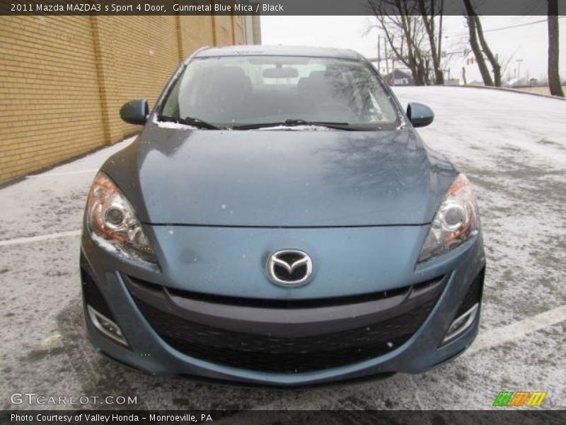 Gunmetal Blue Mica / Black 2011 Mazda MAZDA3 s Sport 4 Door
