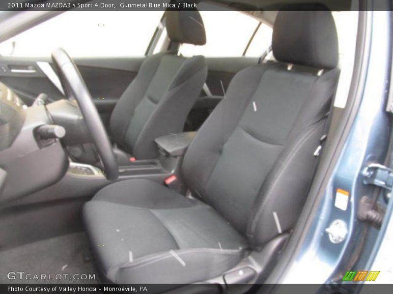 Gunmetal Blue Mica / Black 2011 Mazda MAZDA3 s Sport 4 Door