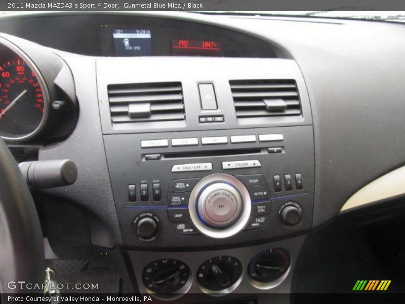 Gunmetal Blue Mica / Black 2011 Mazda MAZDA3 s Sport 4 Door