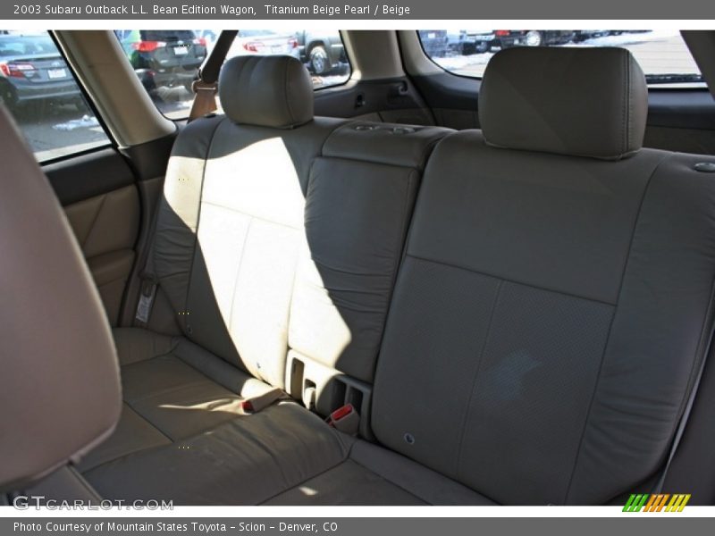 Titanium Beige Pearl / Beige 2003 Subaru Outback L.L. Bean Edition Wagon