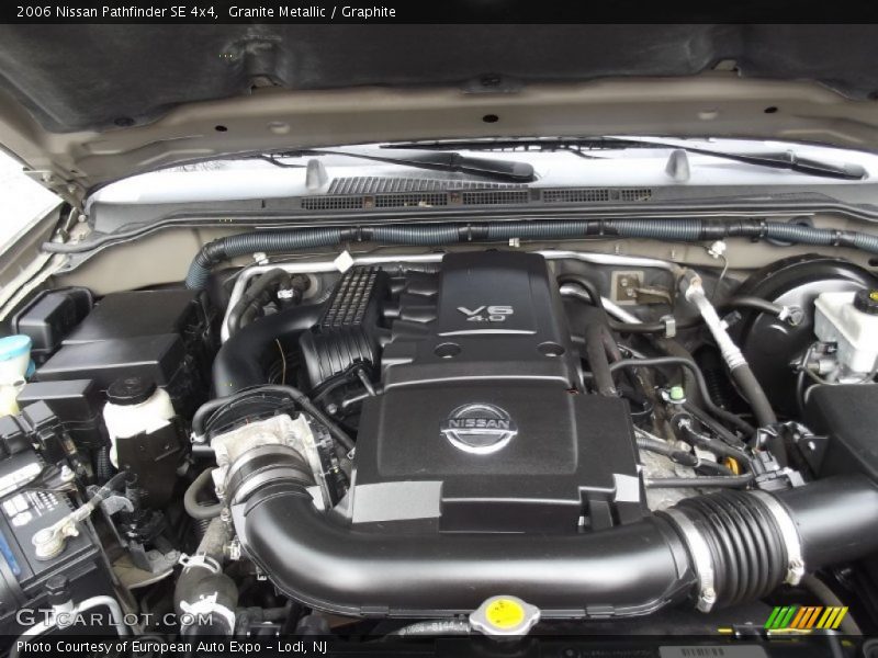  2006 Pathfinder SE 4x4 Engine - 4.0 Liter DOHC 24-Valve VVT V6