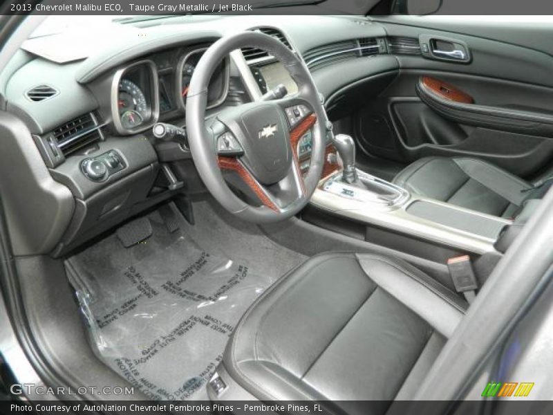 Jet Black Interior - 2013 Malibu ECO 