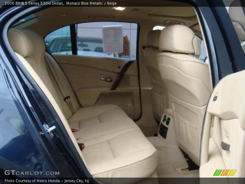 Monaco Blue Metallic / Beige 2006 BMW 5 Series 530xi Sedan