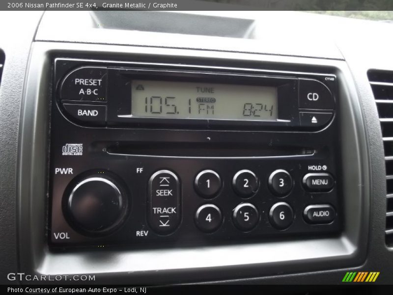 Audio System of 2006 Pathfinder SE 4x4