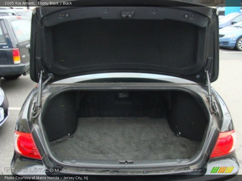 Ebony Black / Black 2005 Kia Amanti