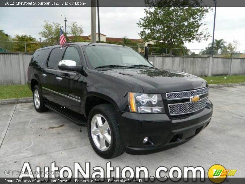Black / Ebony 2012 Chevrolet Suburban LTZ