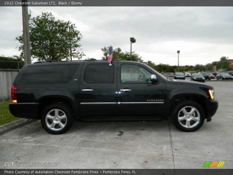 Black / Ebony 2012 Chevrolet Suburban LTZ