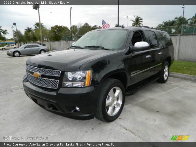 Front 3/4 View of 2012 Suburban LTZ