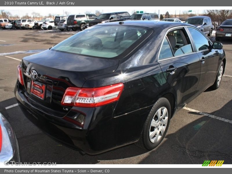 Black / Ash Gray 2010 Toyota Camry LE