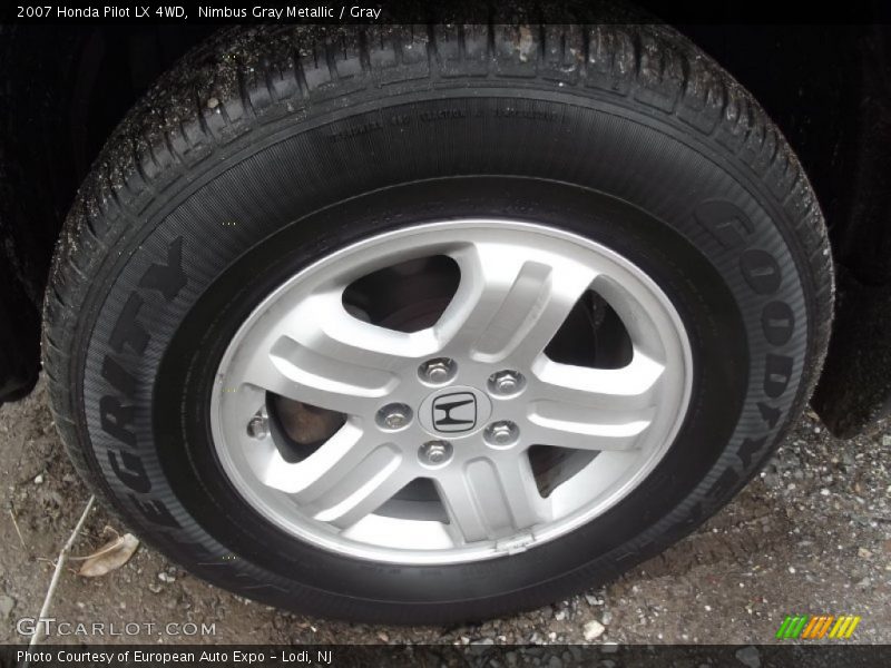 Nimbus Gray Metallic / Gray 2007 Honda Pilot LX 4WD