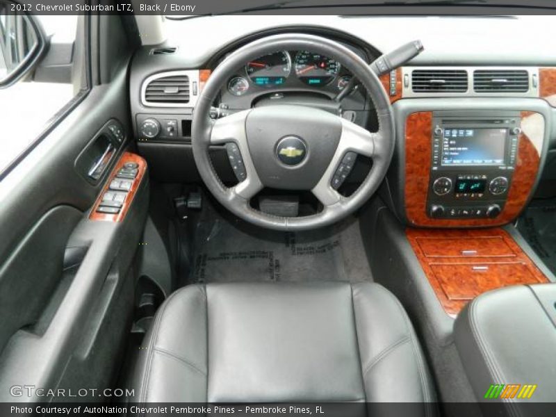 Dashboard of 2012 Suburban LTZ