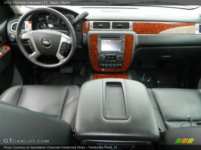 Dashboard of 2012 Suburban LTZ