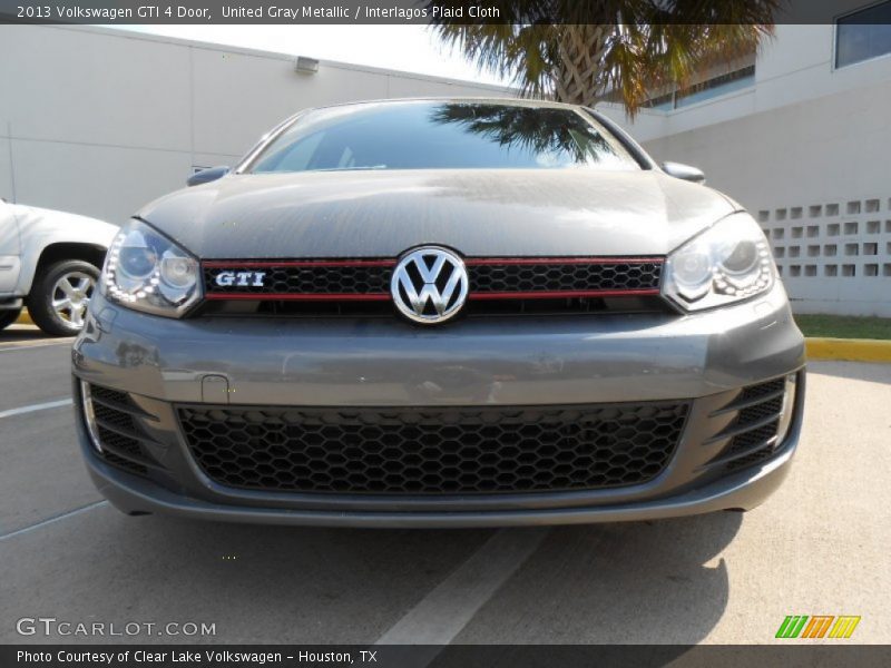 United Gray Metallic / Interlagos Plaid Cloth 2013 Volkswagen GTI 4 Door