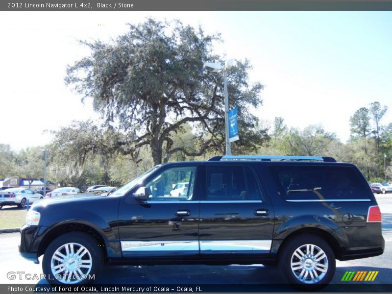 Black / Stone 2012 Lincoln Navigator L 4x2