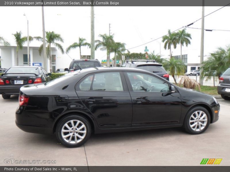 Black / Cornsilk Beige 2010 Volkswagen Jetta Limited Edition Sedan