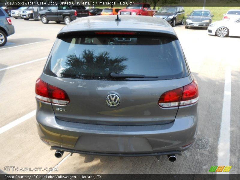 United Gray Metallic / Interlagos Plaid Cloth 2013 Volkswagen GTI 4 Door