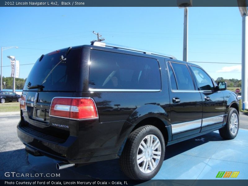 Black / Stone 2012 Lincoln Navigator L 4x2