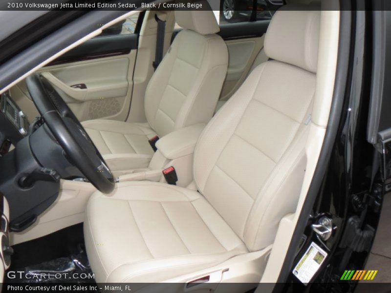 Black / Cornsilk Beige 2010 Volkswagen Jetta Limited Edition Sedan